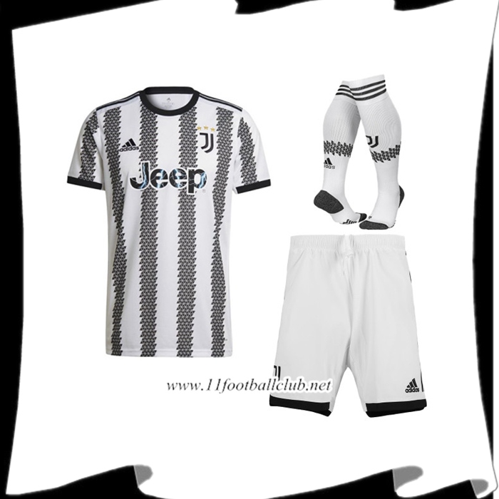 Ensemble Maillot Foot Juventus Domicile (Short + Chaussettes) 2022/2023