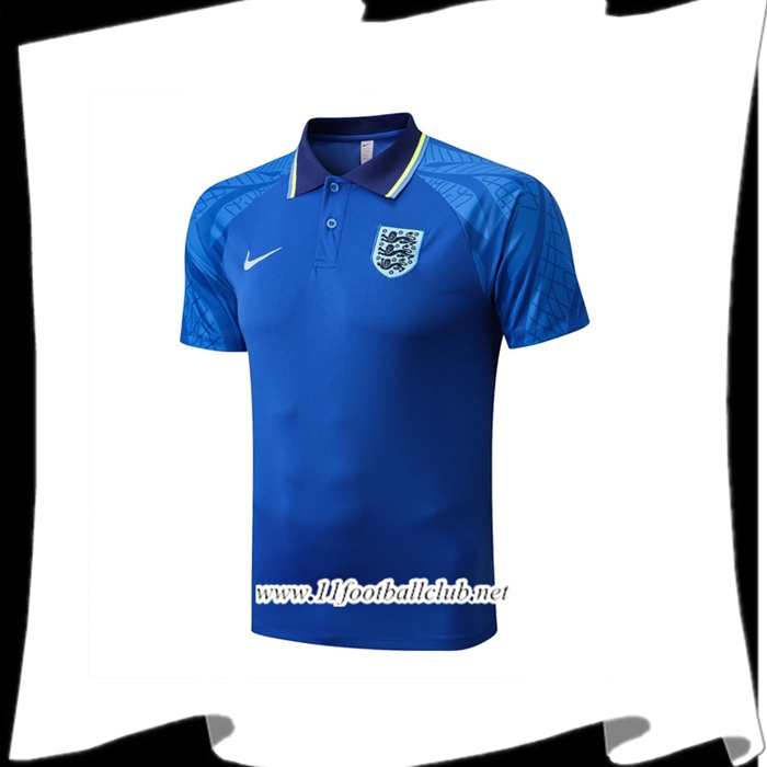 Polo Foot Angleterre Bleu 2022/2023