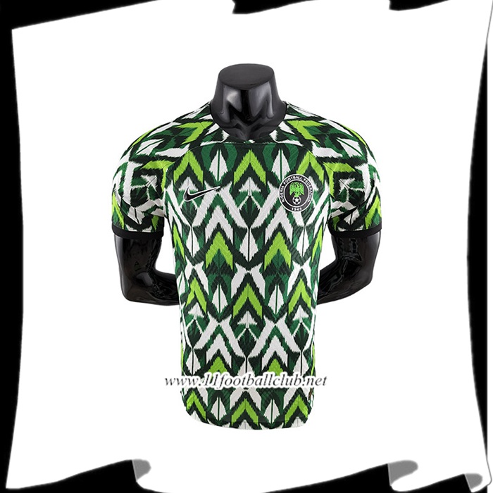 Maillot de Foot Nigeria Blanc/Vert Coupe du monde 2022
