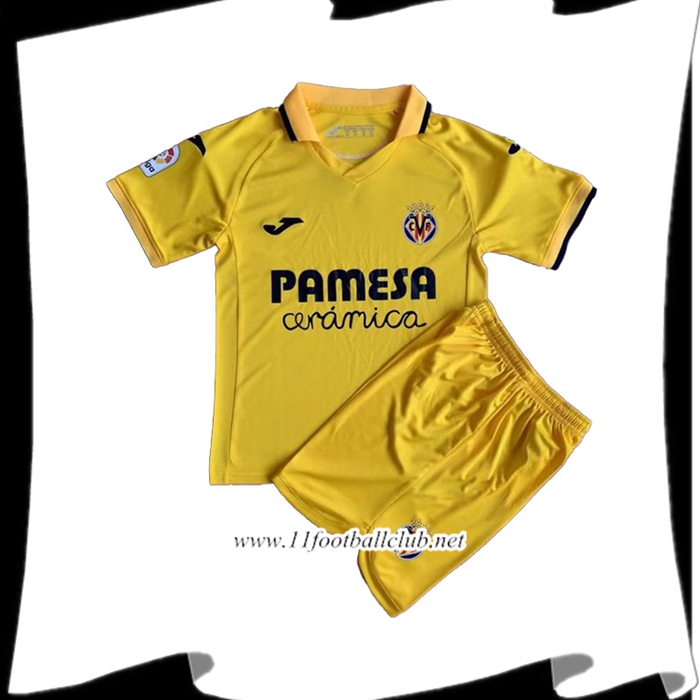 Nouveau Maillot de Foot Villarreal CF Enfant Domicile 2022/2023