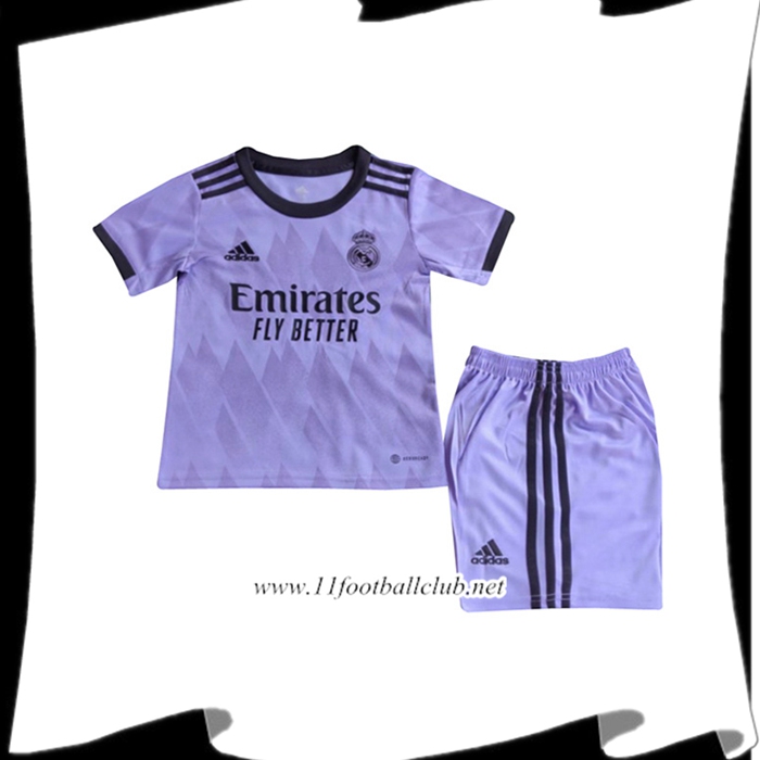 Maillot de Foot Real Madrid Enfant Exterieur 2022/2023