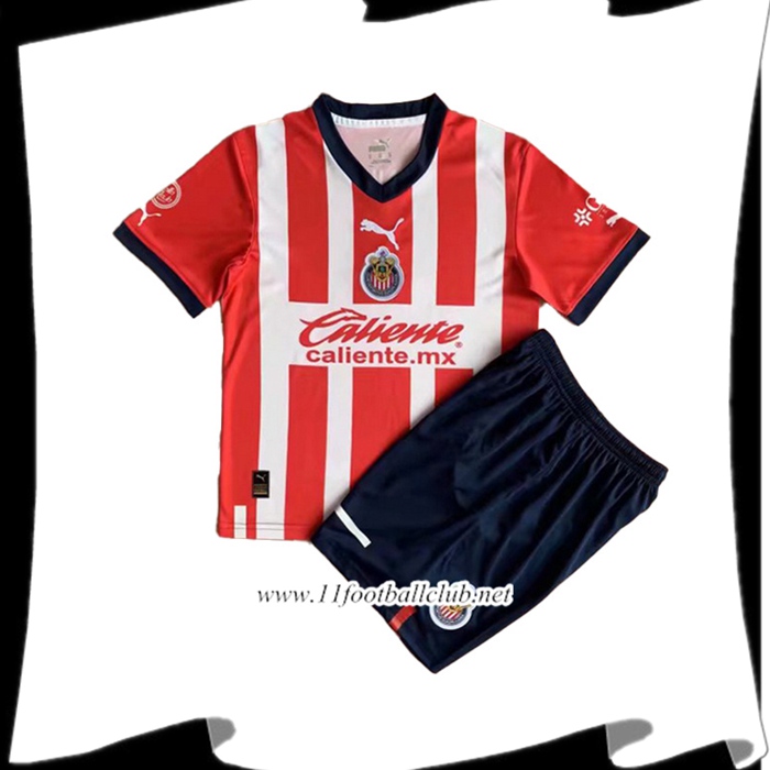 Maillot de Foot CD Guadalajara Enfant Domicile 2022/2023