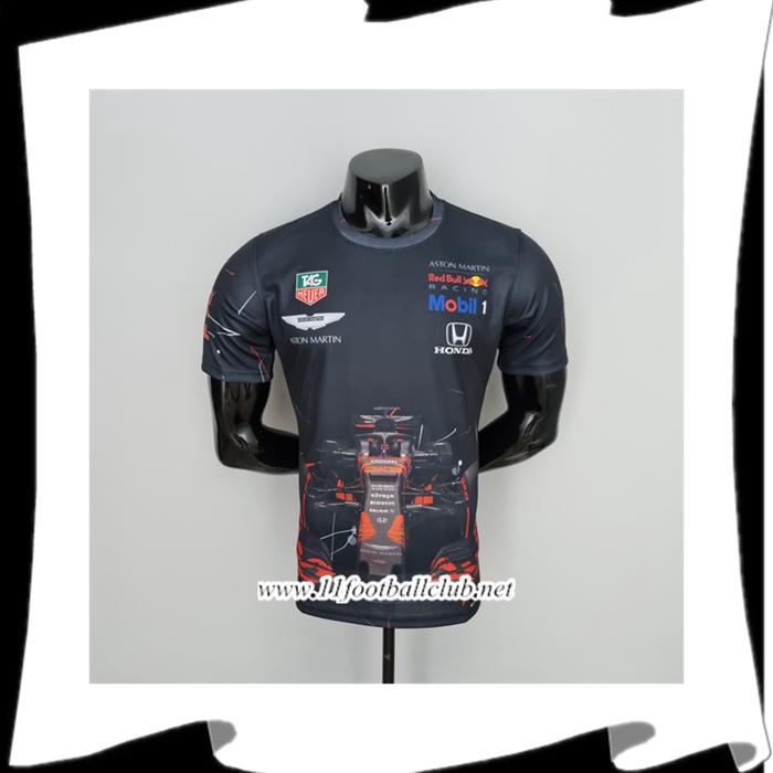 T-Shirt F1 RedBull Racing Team Black 2022
