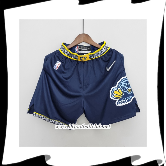 Shorts NBA Memphis Grizzlies 2022 Bleu Royal Urban Edition