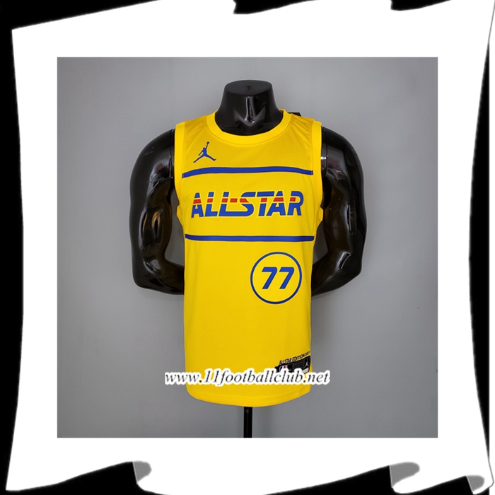 Maillot All-Star (Doncic #77) 2021 Jaune