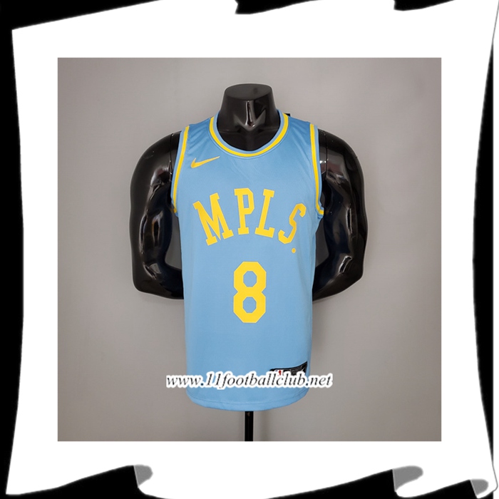 Maillot Los Angeles Lakers (Bryant #8) 2021 Bleu Minneapolis Edition