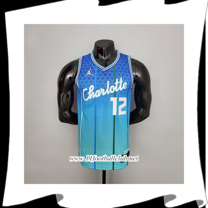 Maillot Charlotte Hornets (Oubre jr.#12) 2022 Bleu City Edition