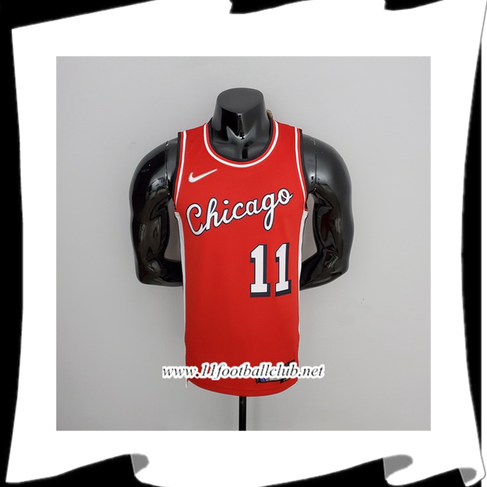 Maillot Chicago Bulls (Derozan #11) Rouge 75th Anniversary City Edition