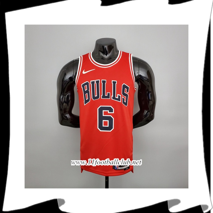 Maillot Chicago Bulls (Caruso #6) Rouge 75th Anniversary