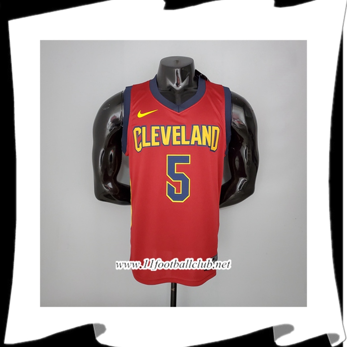 Maillot Cleveland Cavaliers (Smith Jr.#5) 2017 Vin Rouge