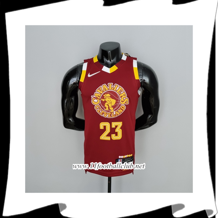 Maillot Cleveland Cavaliers (James #23) 2022 Rouge Urban Edition