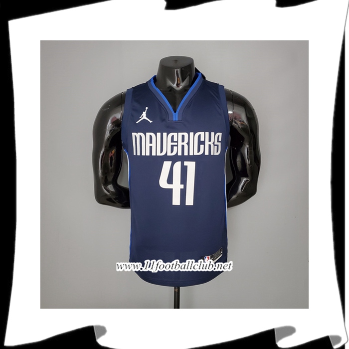 Maillot Dallas Mavericks (Nowitzki #41) Jordan Theme Limited Edition