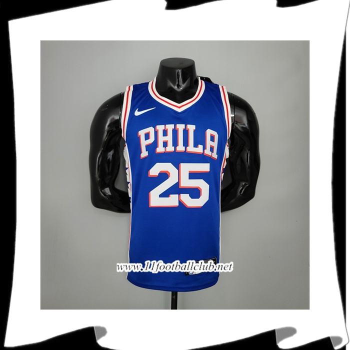 Maillot Detroit Pistons (Simmons #25) Bleu