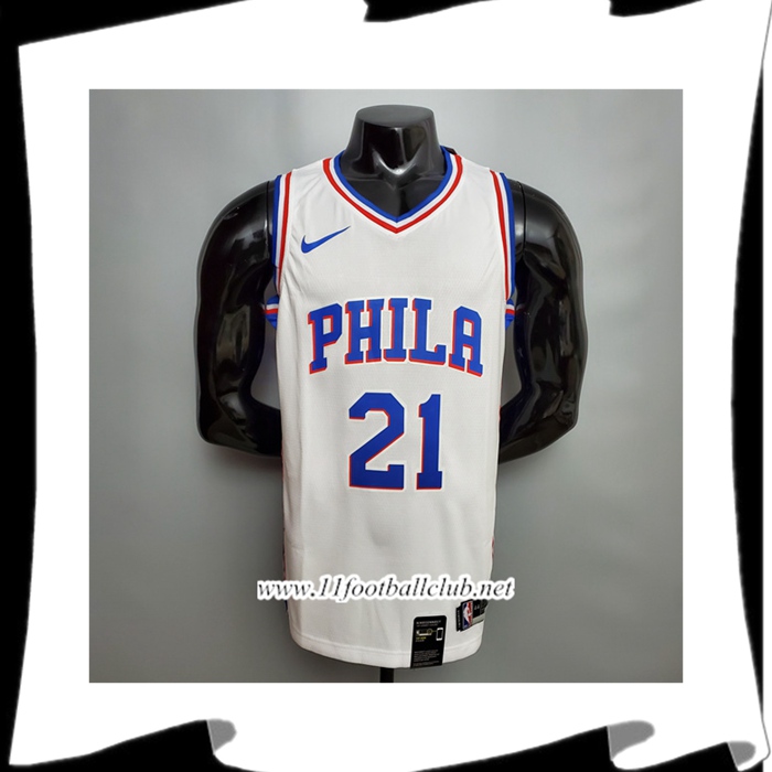 Maillot Detroit Pistons (Embiid #21) Blanc