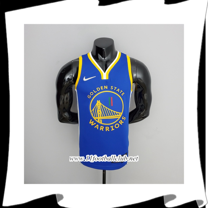 Maillot Golden State Warriors (Thompson #11) Bleu 75th Anniversary Mexique Edition