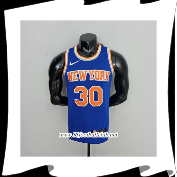 Maillot New York Knicks (Randle #30) Bleu 75th Anniversary