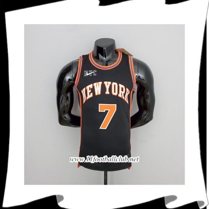Maillot New York Knicks (Anthony #7) 2022 Season Noir Urban Edition