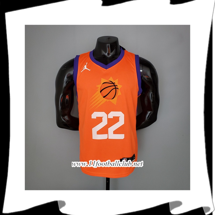 Maillot Phoenix Suns (Ayton #22) 2021 Orange Jordan Theme