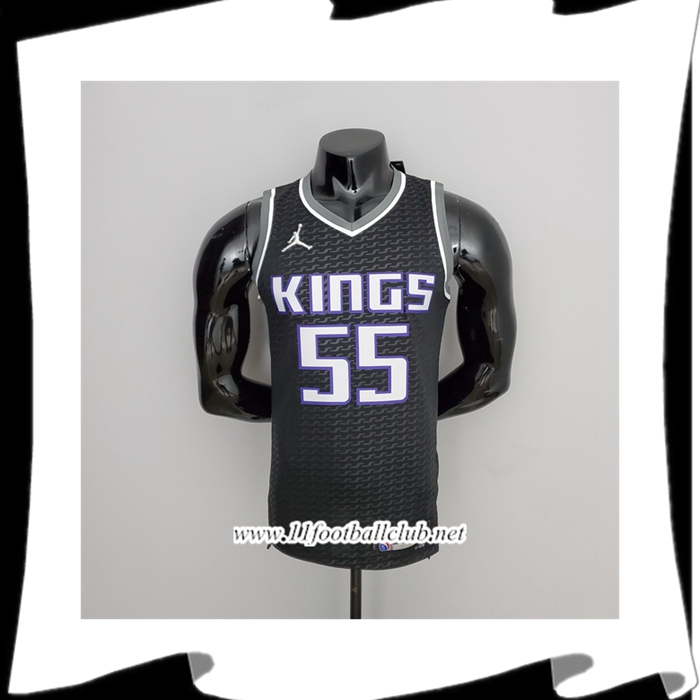 Maillot Sacramento Kings (Williams #55) Noir 75th Anniversary Jordan