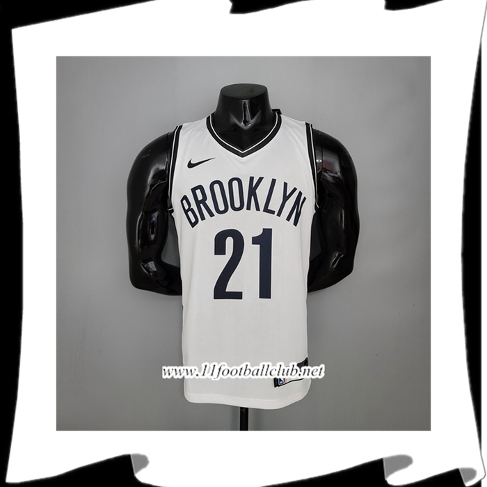 Maillot Brooklyn Nets (Aldridge #21) Blanc