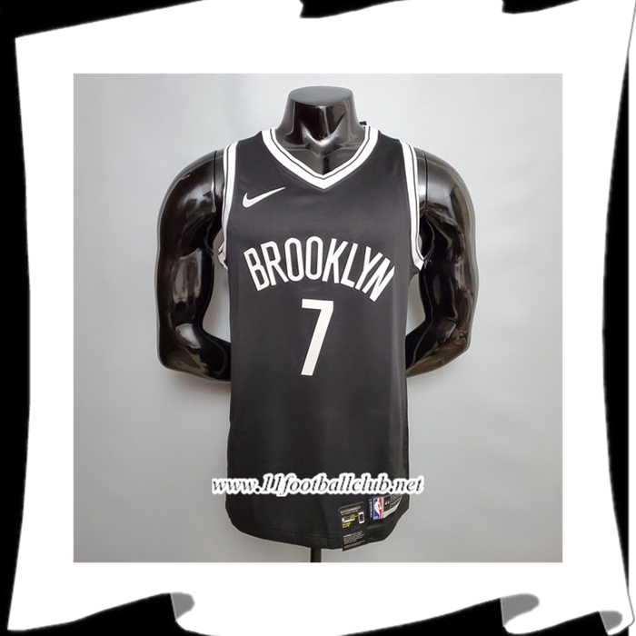 Maillot Brooklyn Nets (Durant #7) Noir