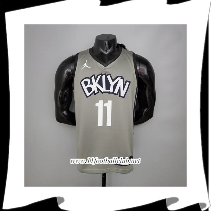Maillot Brooklyn Nets (Irving #11) Gris City Edition