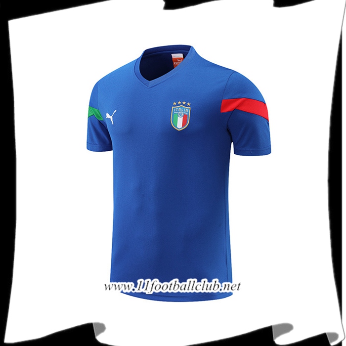 Training T-Shirts Italie Bleu 2022/2023