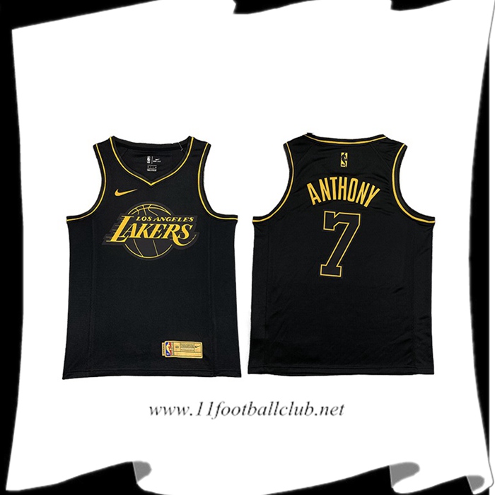 Maillot Los Angeles Lakers (ANTHONY #7) Noir