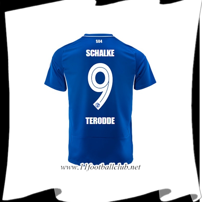 Maillot de Foot Schalke 04 (TERODDE #9) 2022/23 Domicile