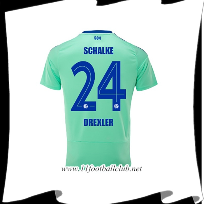 Maillot de Foot Schalke 04 (DREXLER #24) 2022/23 Third