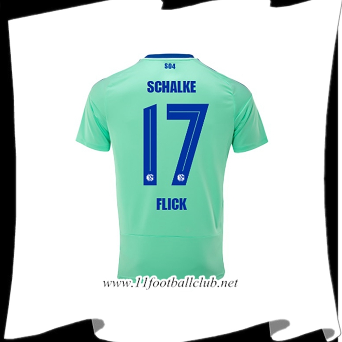 Maillot de Foot Schalke 04 (FLICK #17) 2022/23 Third