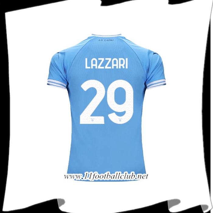 Maillot de Foot SS Lazio (LAZZARI #29) 2022/23 Domicile