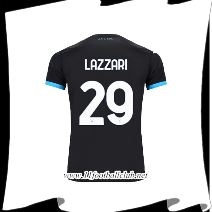 Maillot de Foot SS Lazio (LAZZARI #29) 2022/23 Exterieur
