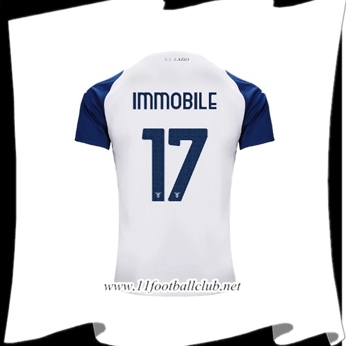 Maillot de Foot SS Lazio (IMMOBILE #17) 2022/23 Third