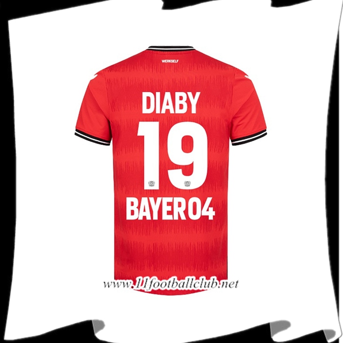 Maillot de Foot Leverkusen (DIABY #19) 2022/23 Domicile