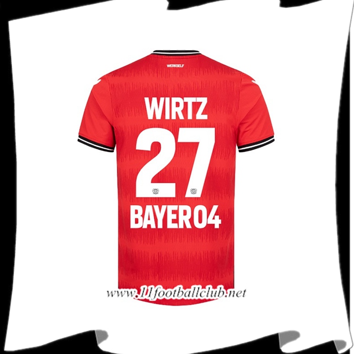 Maillot de Foot Leverkusen (WIRTZ #27) 2022/23 Domicile