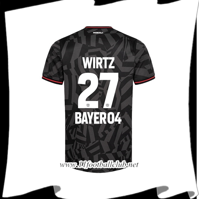 Maillot de Foot Leverkusen (WIRTZ #27) 2022/23 Exterieur