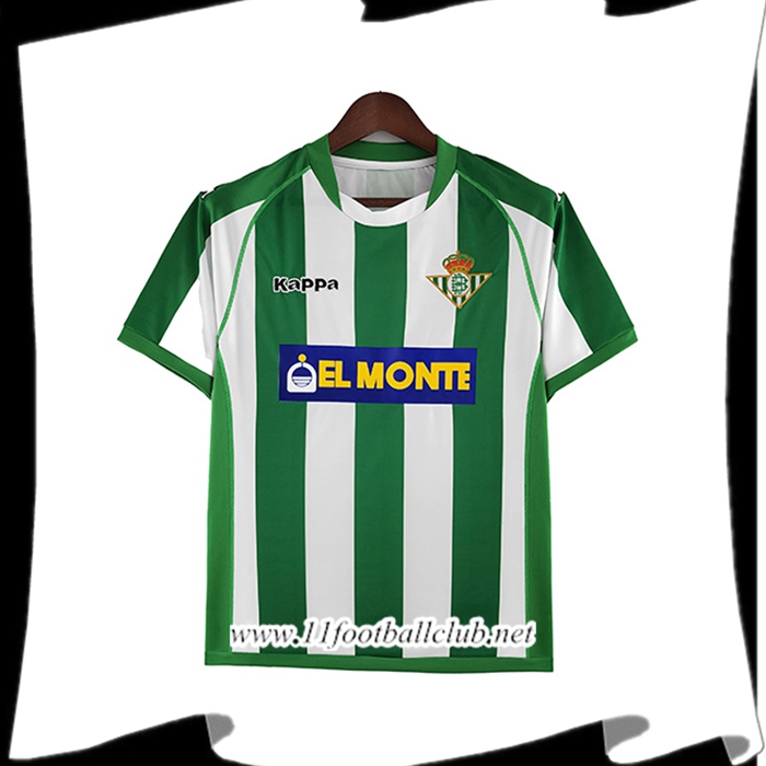 Maillot de Foot Real Betis Retro Domicile 2001/2002