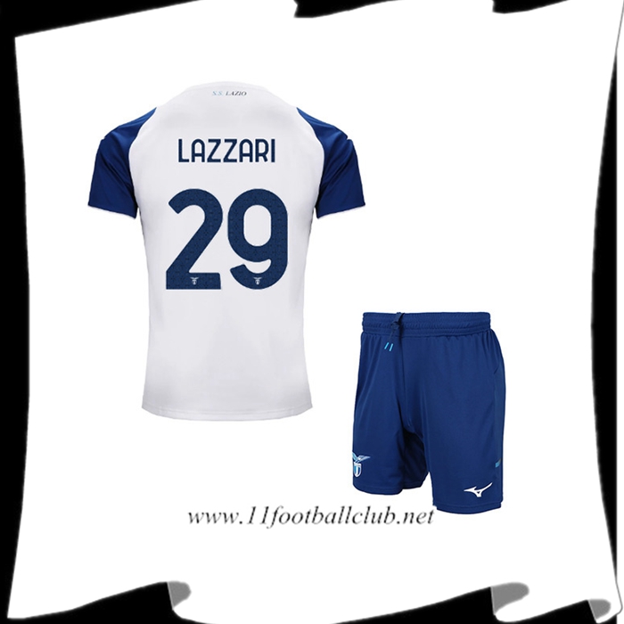 Maillot de Foot SS Lazio (LAZZARI #29) Enfants Third 2022/23