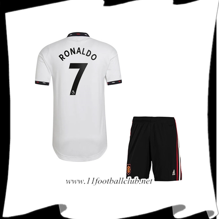 Maillot de Foot Manchester United (RONALDO #7) Enfants Exterieur 2022/23