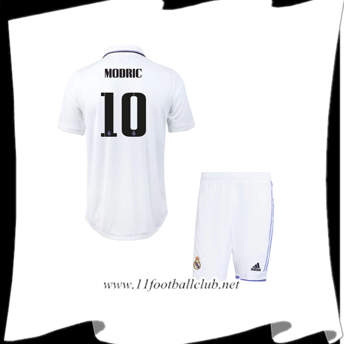 Maillot de Foot Real Madrid (MODRIC #10) Enfants Domicile 2022/23