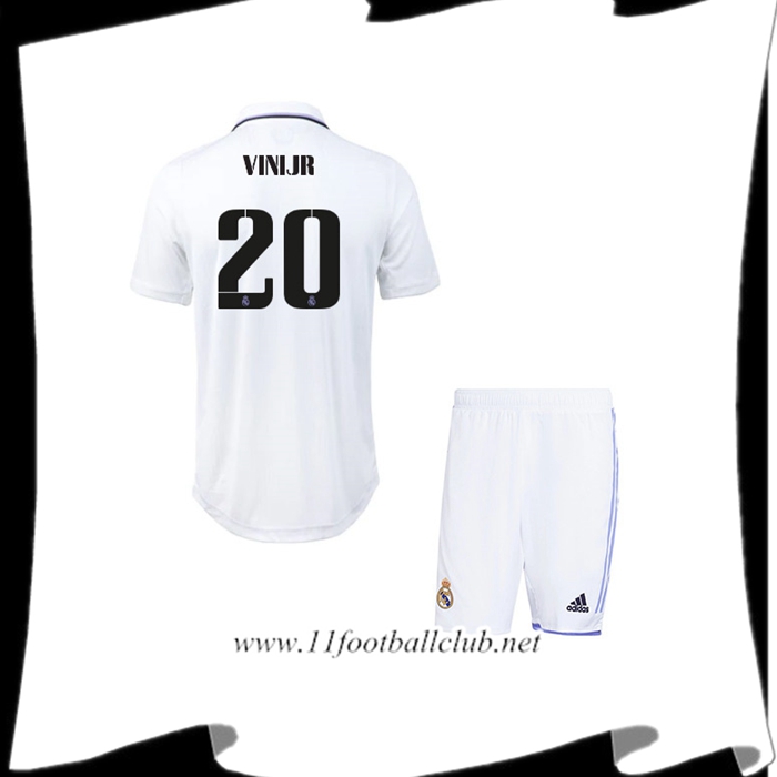 Maillot de Foot Real Madrid (VINIJR #20) Enfants Domicile 2022/23