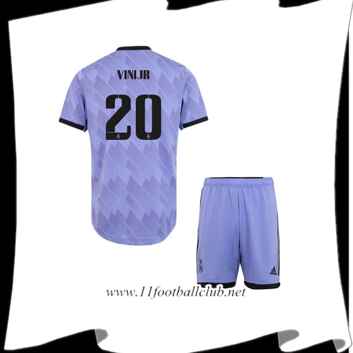 Maillot de Foot Real Madrid (VINIJR #20) Enfants Exterieur 2022/23