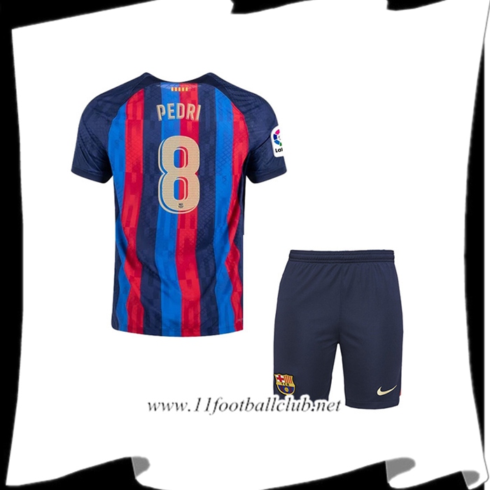 Maillot de Foot FC Barcelone (PEDRI #8) Enfants Domicile 2022/23