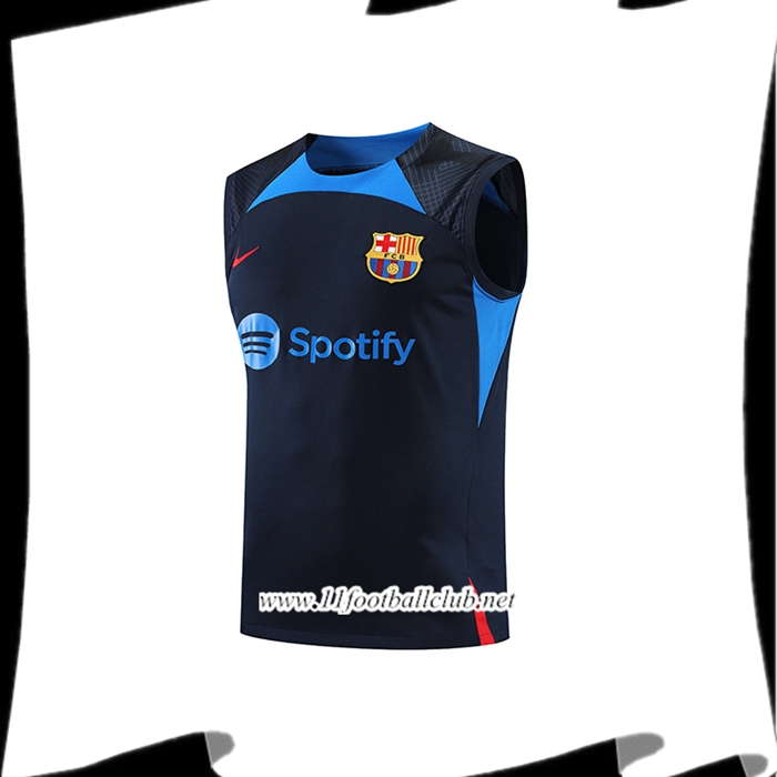 Training Debardeur FC Barcelone Bleu Marin 2022/2023
