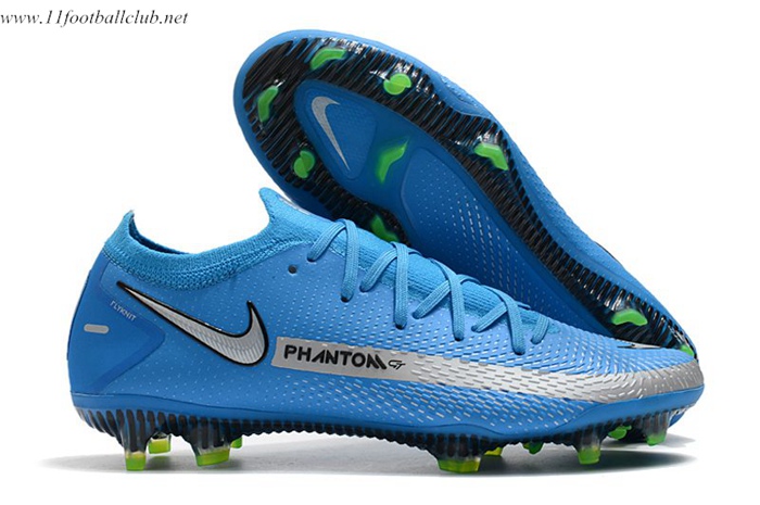 Nike Chaussures de Foot Phantom GT Elite FG Bleu