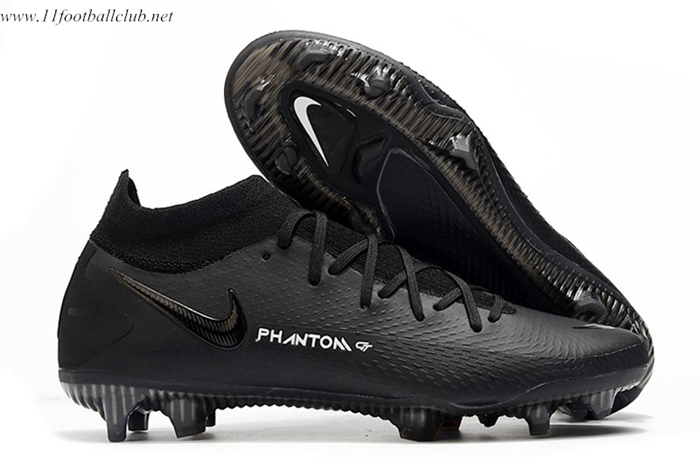 Nike Chaussures de Foot Phantom GT Elite Dynamic Fit FG Noir