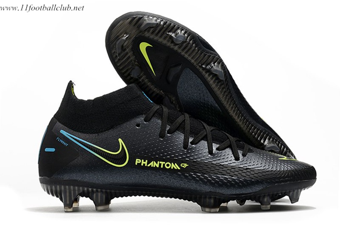 Nike Chaussures de Foot Phantom GT Elite Dynamic Fit FG Noir