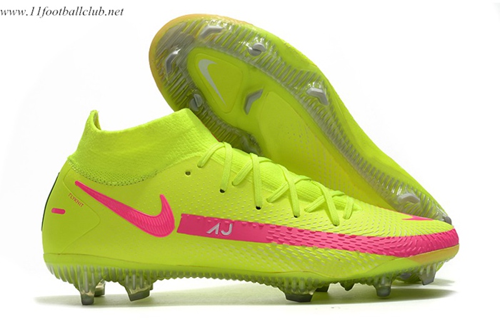 Nike Chaussures de Foot Phantom GT Elite Dynamic Fit FG Vert