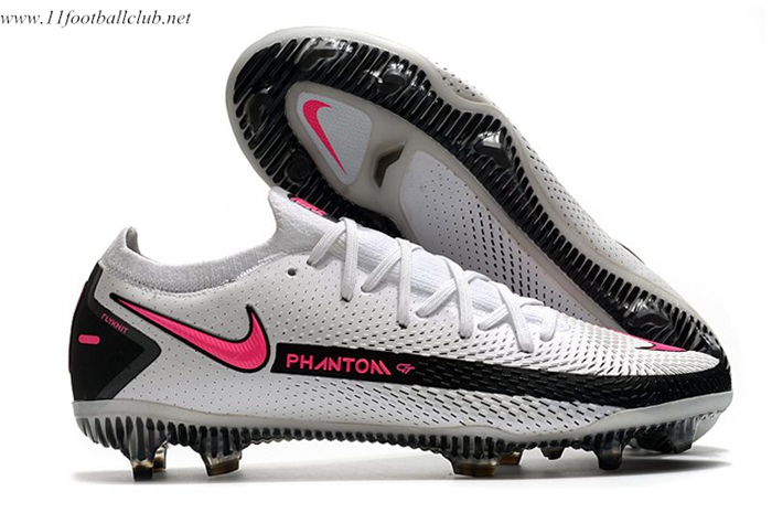 Nike Chaussures de Foot Phantom GT Elite FG Blanc